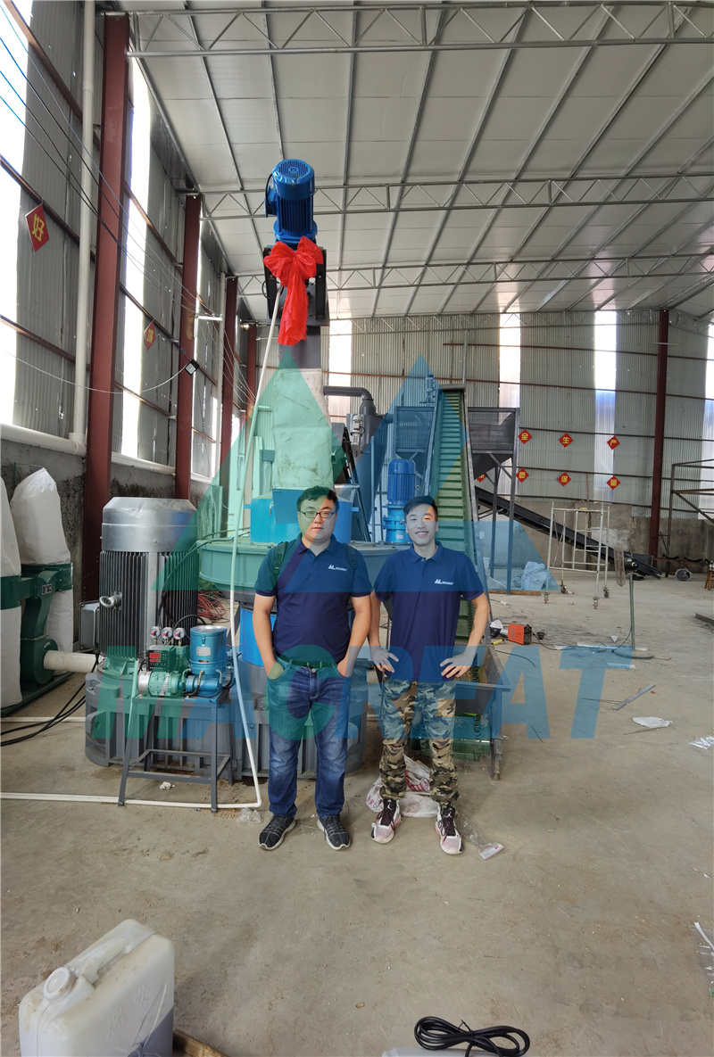 1-1.5t/h  Pellet Making Line Case