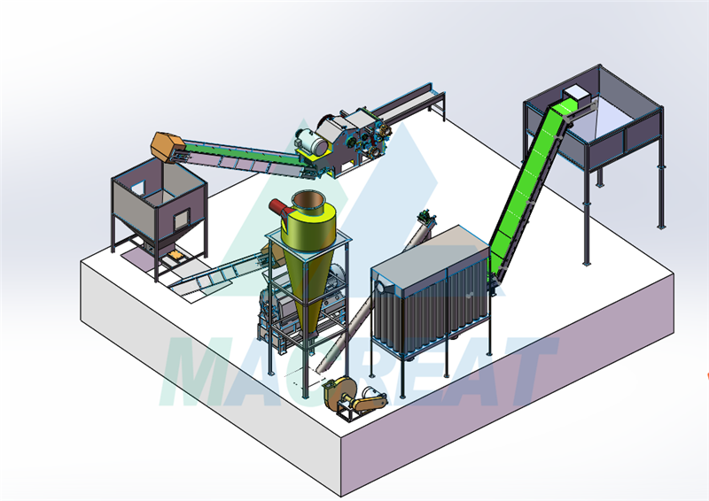 1t  Pellet Making Line Case