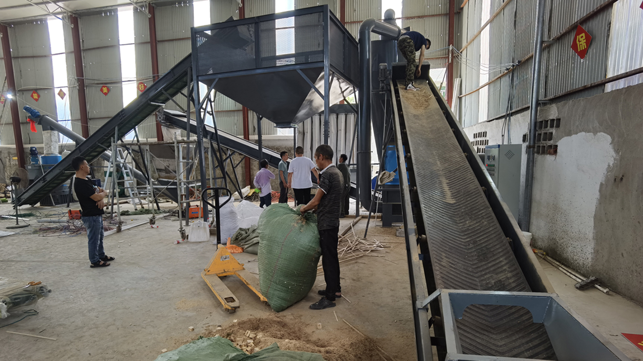 กรณีศึกษาโครงการสายการผลิตเม็ดไม้ขนาด 2-3 ตันต่อชั่วโมงในเมืองเหวินโจว เจ้อเจียง