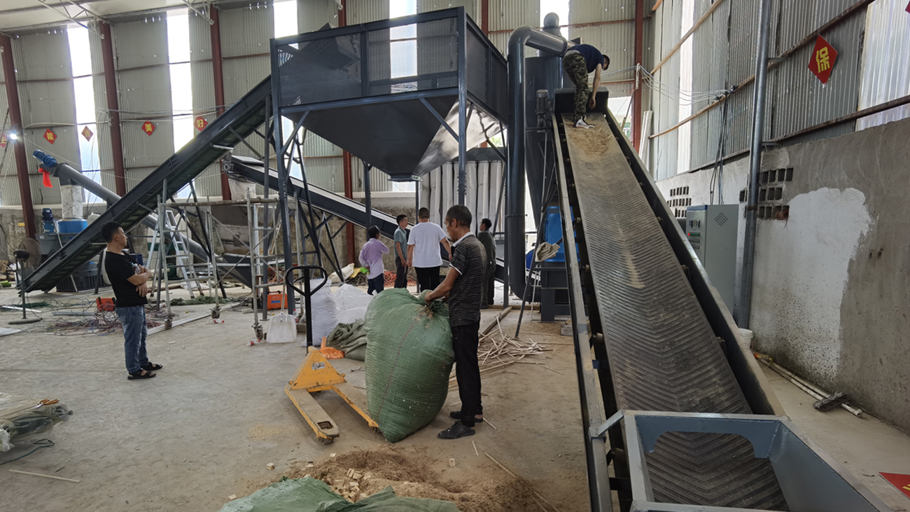 Case study of a 2-3 tons/hour wood pellet production line project in Wenzhou, Zhejiang