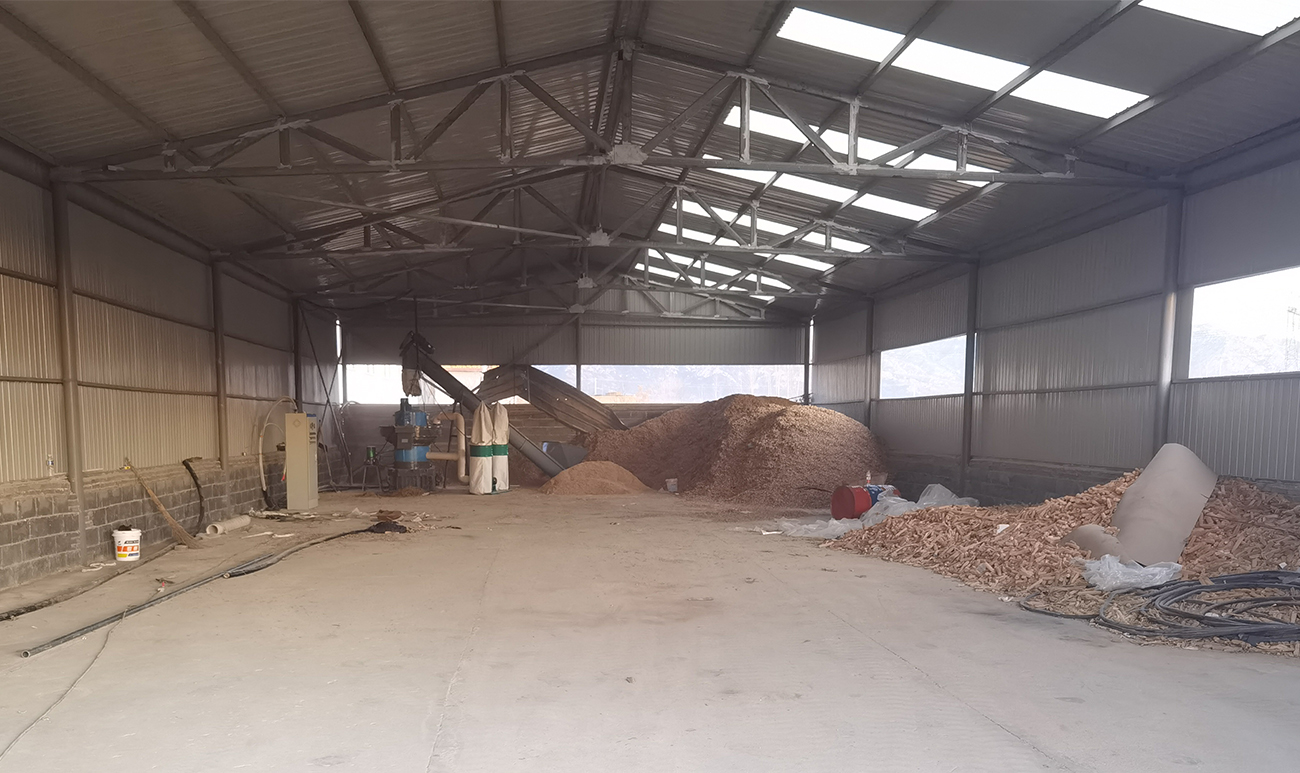 Case study of 2-3 tons per hour peanut shell pelletizing project in Qinhuangdao, Hebei