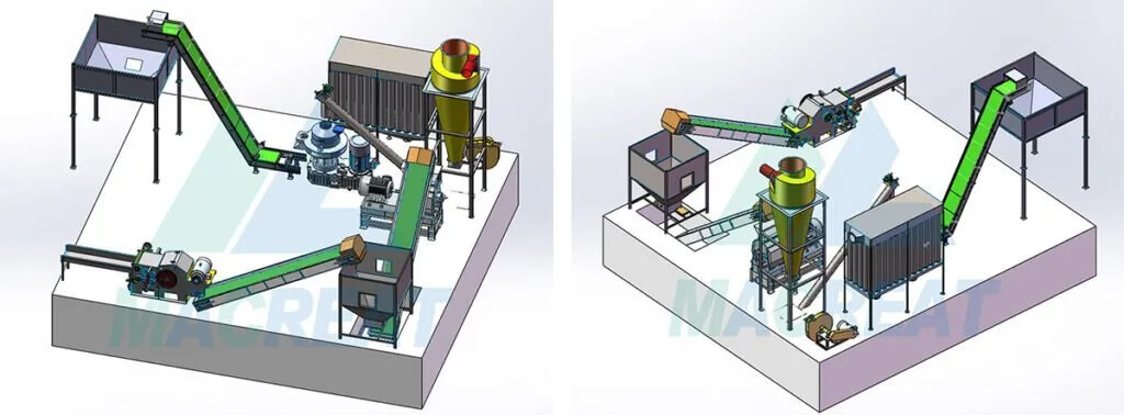 4t/h Wood Pellet Production Line Case